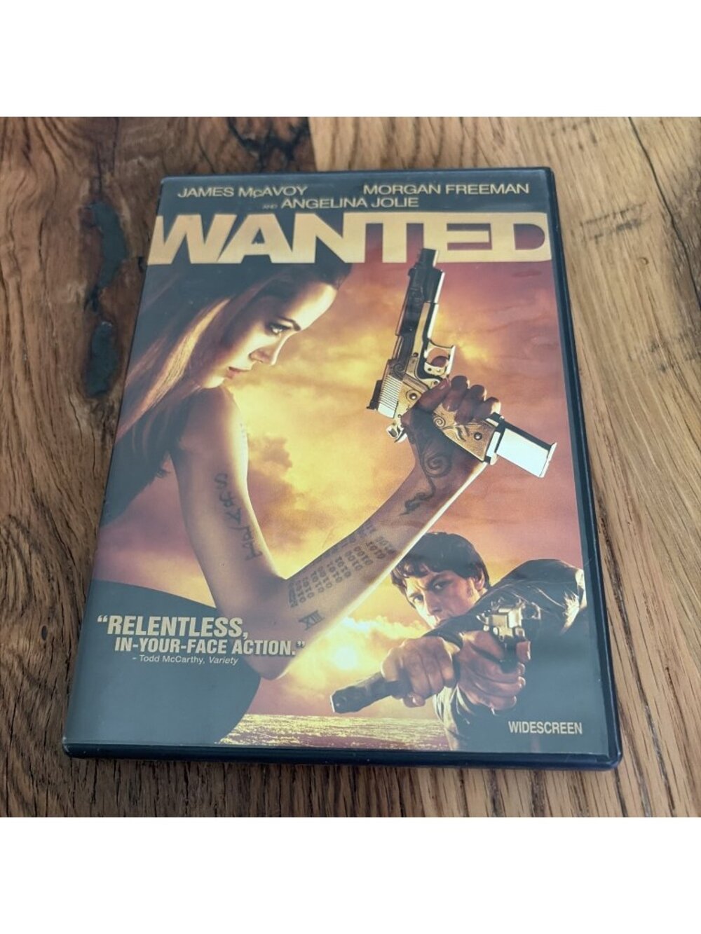 Wanted (DVD, 2008) Tested Working Rated R